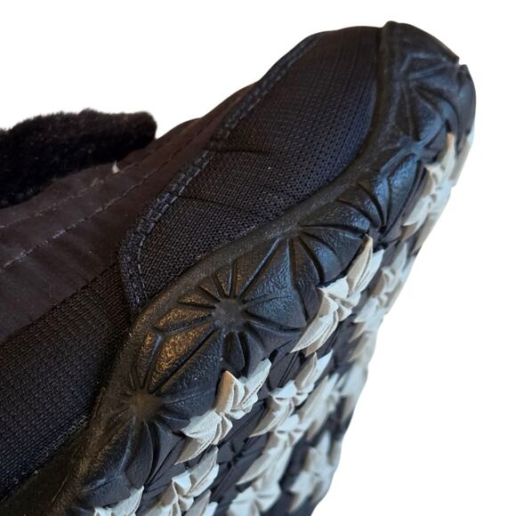 The North Face Icepick Nuptse Snow Boots Goose Down Filled Women's size 9 Black - Picture 11 of 12